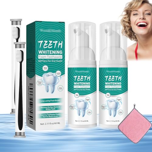 Probiotics Bright Whitening Teeth Mousse, Oral Repair Mousse, Oral Probiotics, Teeth Whitening Toothpaste, Mouthwash Gum Health, Deep Cleaning Teeth, Fresh Breath (2)