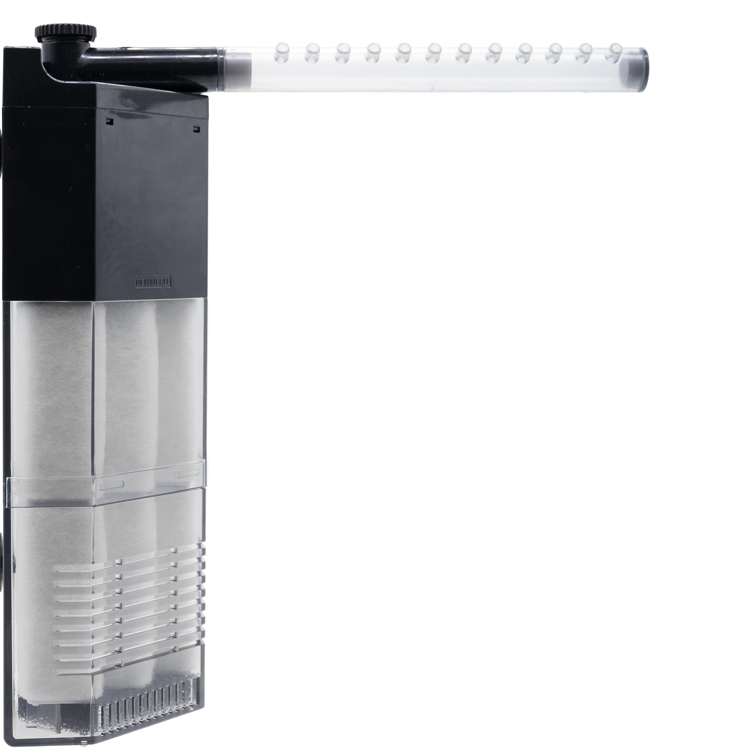 Dennerle Nano Eckfilter XXL | Filter für Aquarien bis 90 Liter | Leistungsstark, leise & kompakt