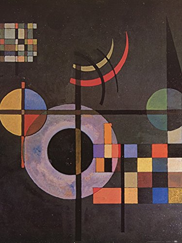 1art1 Wassily Kandinsky - Gegengewichte, 1935 Poster Leinwandbild Auf Keilrahmen 80 x 60 cm