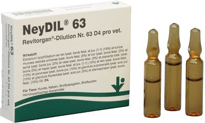 NEYDIL Nr.63 Revitorgan Dil.D 4 pro Ampullen vet. 5X2 ml