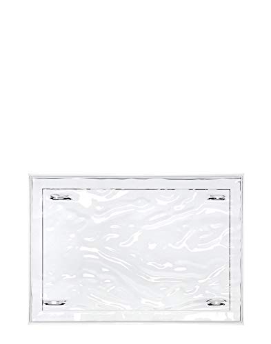 Kartell 01210B4 Dune Tablett, Plastik, kristall, 55 x 38 x 3 cm