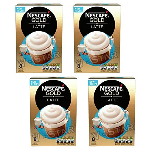 Nescafe 4 X Nescafe Gold Mix Kaffee Boxes Frisch Stock