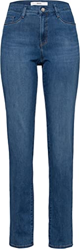 Brax Damen Carola Planet Bootcut Jeans, Blau (Used Regular Blue 26), W27/L34 (Herstellergröße:36L)
