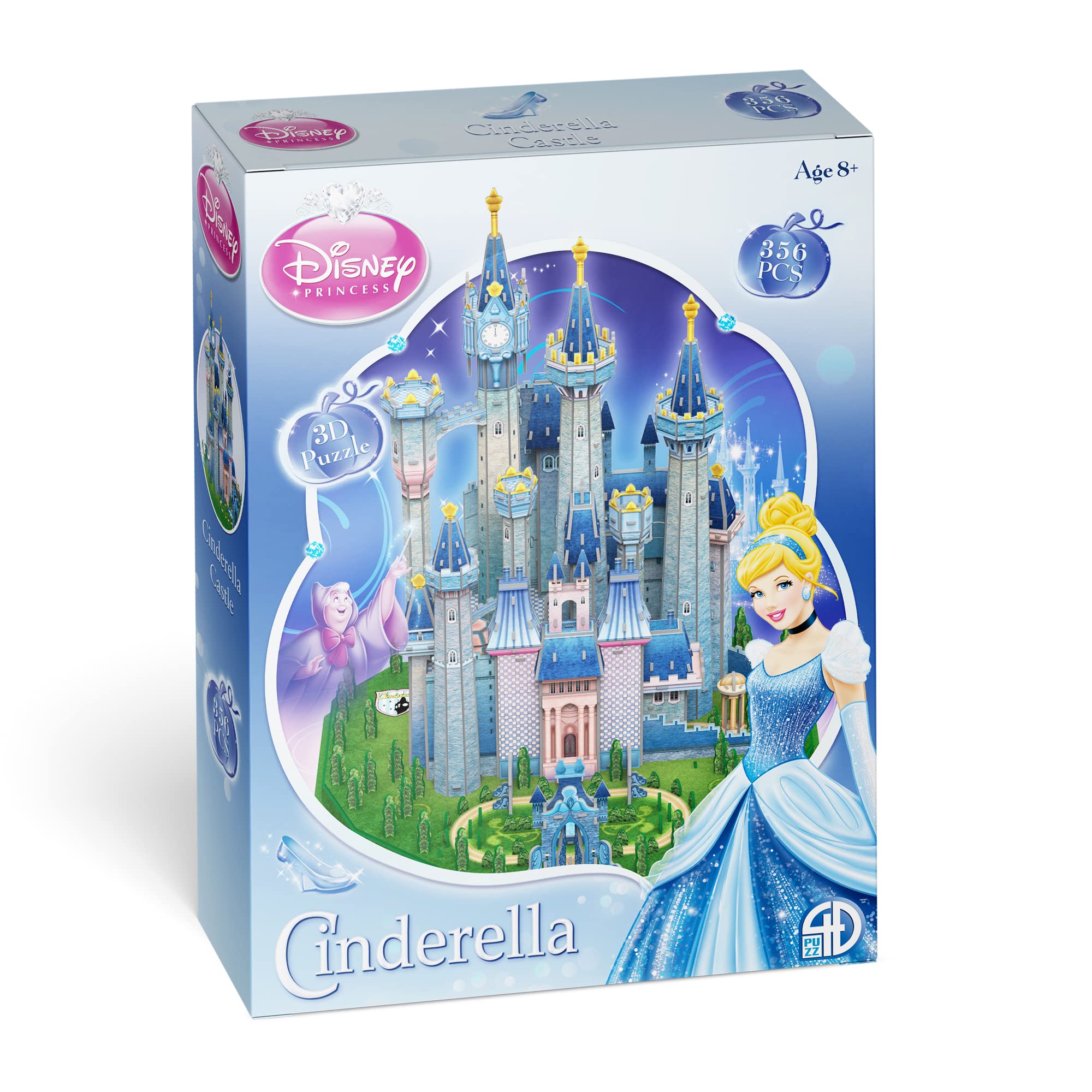 University Games Disney Cinderella Castle 3D-Puzzle
