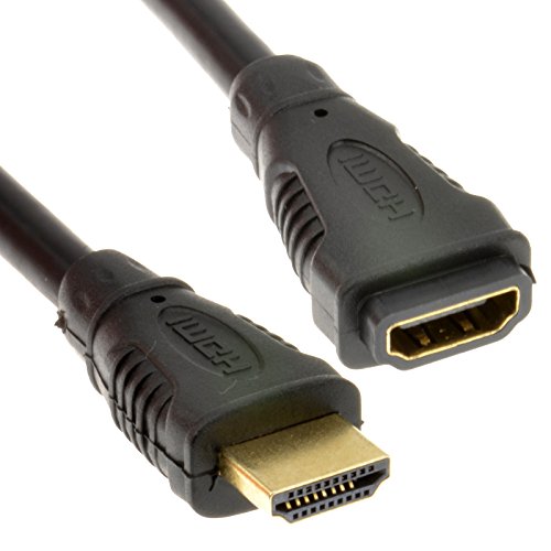 HDMI Verlängerung Anschlusskabel Männlich Zum Weiblich Hoch Geschwindigkeit Kabel 1080p HD TV 10 m [10 Meter/10m]