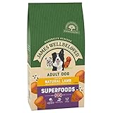 James Wellbeloved Superfoods Lamm für Erwachsene, mit Süßkartoffel und Chia, 1,5 kg