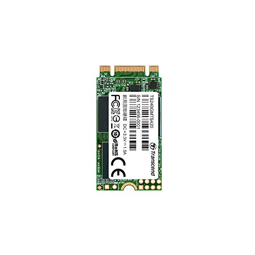 Transcend TS240GMTS420 M2 Solid State Drive, 240GB (SATA III, 3D NAND Flash-Chip)