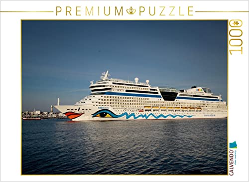 CALVENDO Puzzle Aida Stella in der Hafeneinfahrt 1000 Teile Lege-Größe 64 x 48 cm Foto-Puzzle Bild von FotoDeHRO