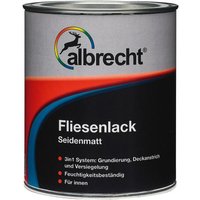 Albrecht Fliesenlack weiß glänzend 750ml