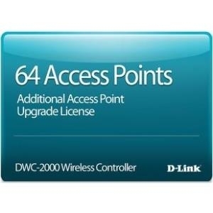 D-Link Business Wireless Plus Lizenz - 64 managed access points - für D-Link DWC-2000 Wireless Controller (DWC-2000-AP64-LIC)