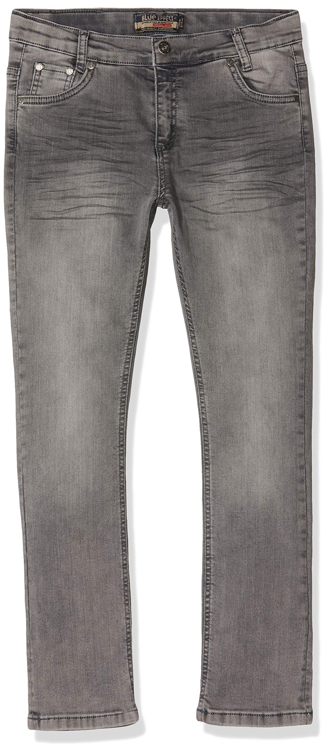 Blue Effect 0226 Jungen Ultrastretch Jeans, Grau (Grey denim), 170