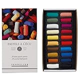 Sennelier Weiches Pastell-Set, 20 Farben, mehrfarbig