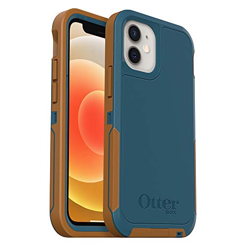 OtterBox Defender Series XT Screenless Edition Schutzhülle für iPhone 12 Mini, Autumn Lake (Corsair/Pumpkin Spice)
