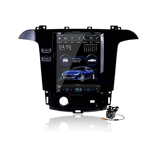 Android 11 Auto Stereo Radio für F-ord S-Max Galaxy 2007-2015 GPS Navigation 12.1in Touchscreen MP5 Multimedia Player Videoempfänger mit WiFi 4G DSP Carplay,8core 8+128