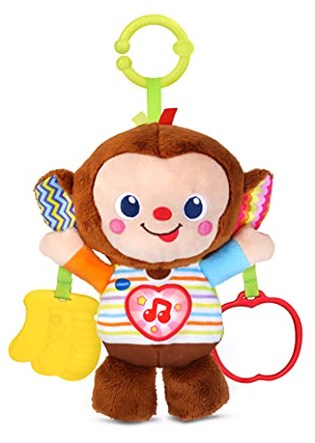 Vtech 513403 Swing & Sing Monkey Vorschul-Spielzeug, Mehrfarbig, 1.7x1.65x1.2cm