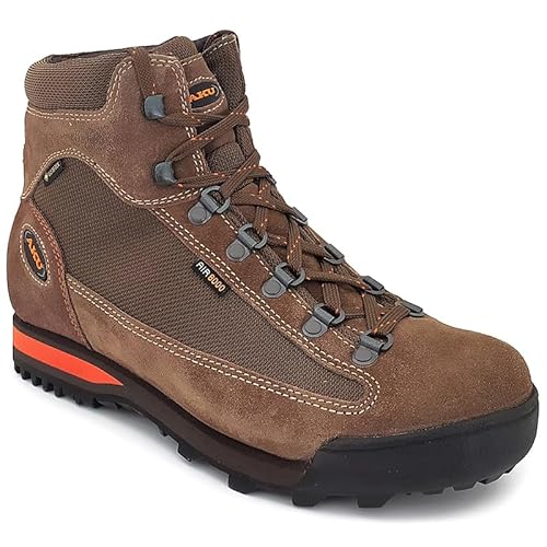 AKU Unisex Slope Micro GTX Wanderschuhe, Hellbraun, Orange