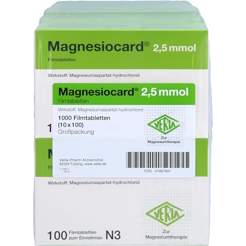 Magnesiocard 2,5 mmol Fil 10X100 stk
