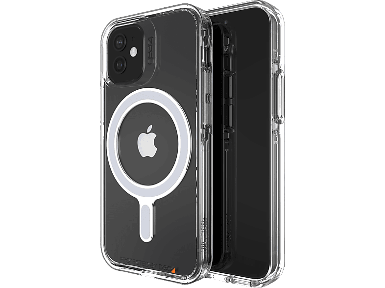 GEAR4 D3O Crystal Palace Snap, Backcover, Apple, iPhone 12 Mini, Transparent