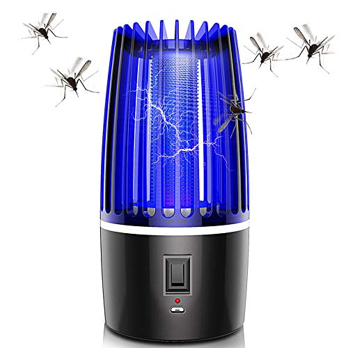 4000 V leistungsstarker elektrischer Mückenvernichter, Fliege, Mückenfalle mit 1.500 m². Feet Range und 18 W UVA-Moskito-Mörderbirne