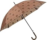 Regenschirm LÖWE in braun