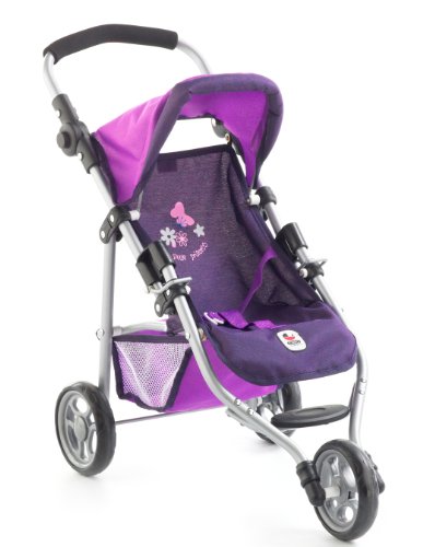 Bayer Chic 2000 612-25 Jogging Lola, Puppenwagen, Puppen-Buggy, lila