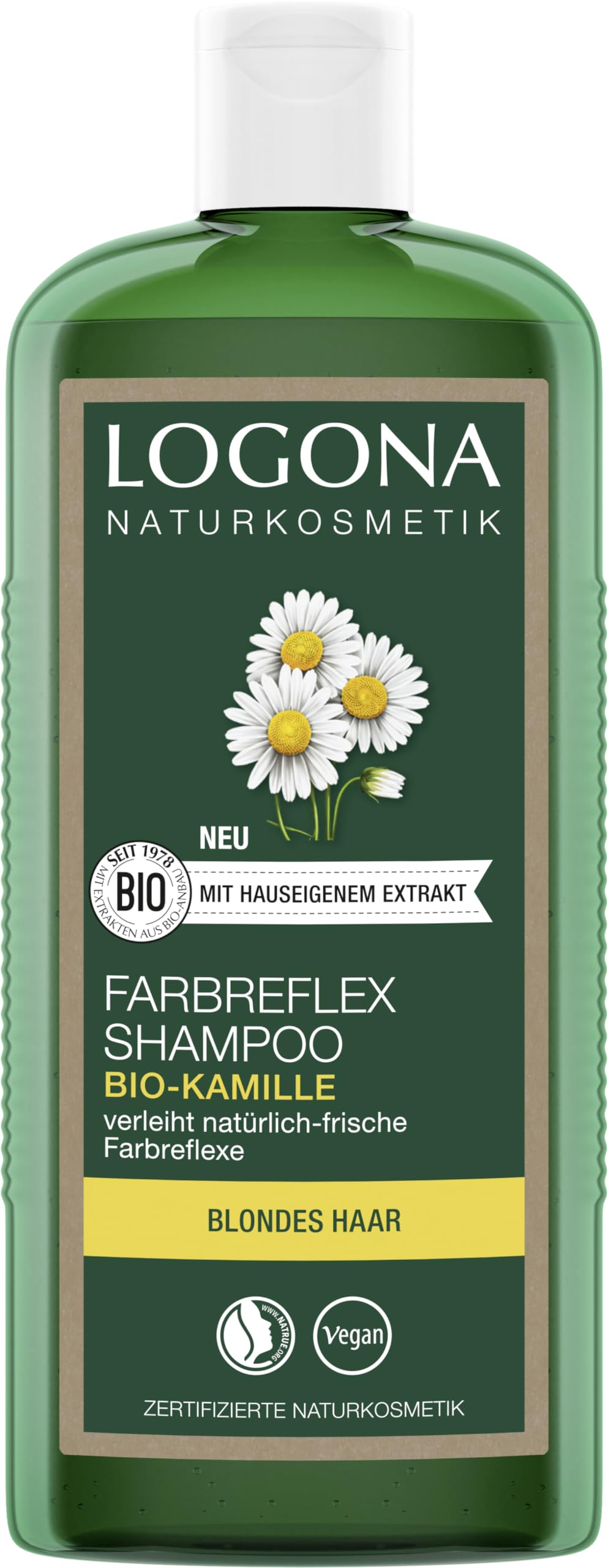 Logona Farbreflex Shampoo Blond Bio-Kamille (6 x 250 ml)
