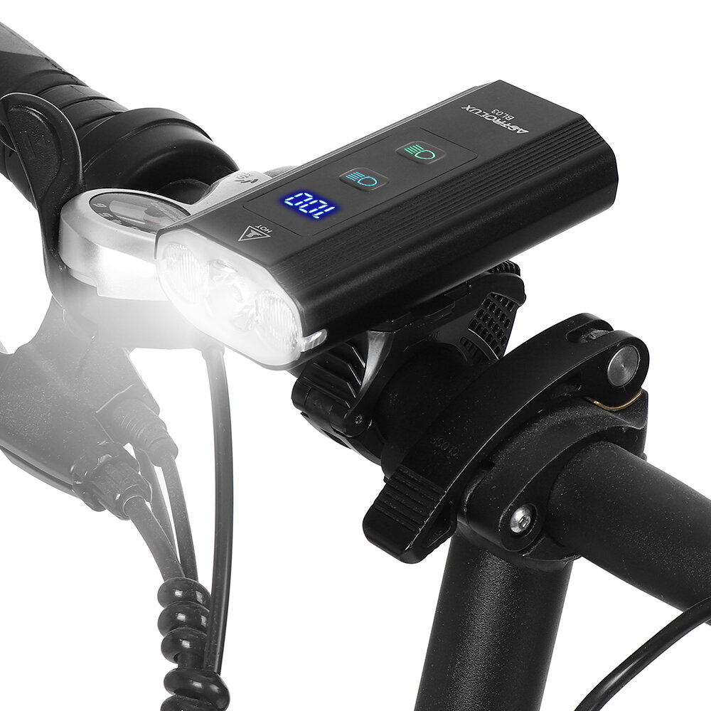 Astrolux® BL03 XPG LED 1200LM Fahrrad-Scheinwerfer mit Kabel-Fernbedienungsschalter, 6000mAh Hochleistungs-Powerbank und