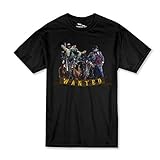 Terence Hill Bud Spencer T-Shirt - Wanted - Vier Fäuste für EIN Halleluja (schwarz) - Renato Casaro Edition (4XL)
