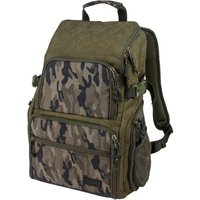 Spro Double Camouflage Back Pack - Angelrucksack für Raubfischangler, Rucksack für Gummifische & Wobbler, Kunstködertasche