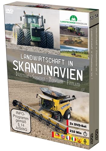Landwirtschaft in Skandinavien: Dänemark, Schweden, Finnland, Norwegen (2x DVD-Set)