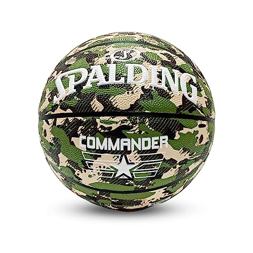 United Sports Unisex – Erwachsene Spalding Commander Sz7 Ball, Camo, 7