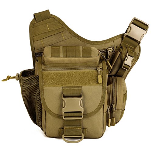 YFNT Taktische Tasche Molle Tactical Bag Schulterriemen Tasche Reisetasche Rucksack Kamera Tasche Militaer Tasche