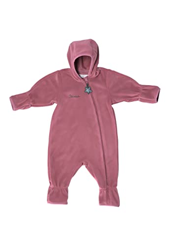 Fleece-Overall STERNCHEN in pink