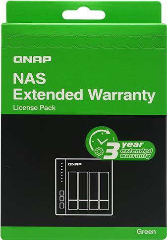QNAP Garantieerweiterung 3Y GREEN - 3 Yr to 5 Yr (LIC-NAS-EXTW-GREEN-3Y-EI )