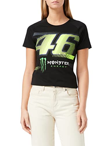 Vr46 Monza 46, Frauen T-Shirt, Schwarz, XS
