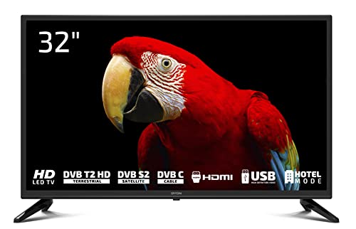 DYON LIVE 32 Pro LED-Fernseher, schwarz, Triple Tuner, WVGA, HD Ready, USB