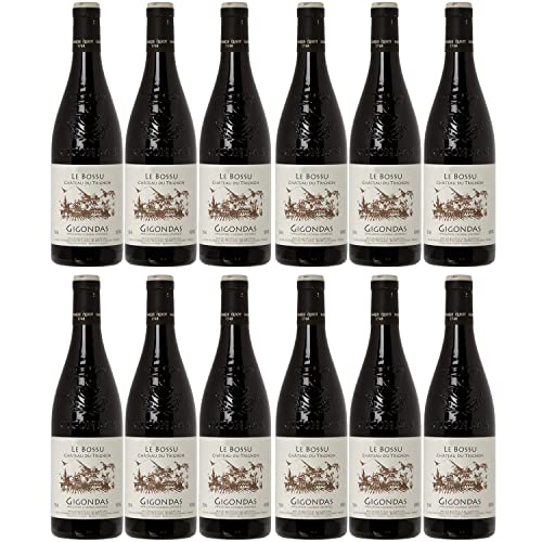 Gigondas Château du Trignon AOC Rotwein Wein trocken Frankreich I FeinWert Paket (12 x 0,75l)