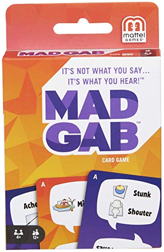 Mad Gab Picto-Gabs Card Game by Mattel