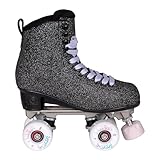 Chaya Roller Skates Melrose Deluxe Starry Night in Schwarz für Damen, 62mm/78A Rollen, ABEC 7 Kugellager, Art. nr.: 810735 42