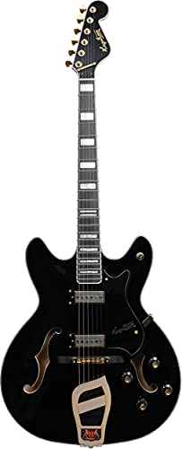Hagstrom Viking 67' Black Gloss E-Gitarre
