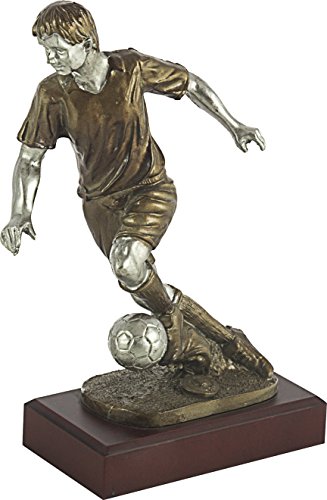 PALLART 7396 – 1 Trophäe Sport mit Design D Fig, Futbol führt Ball 31 C 4408 – 1, Gold, Einheitsgröße