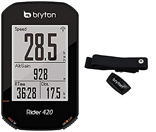 Bryton GPS Rider 420H Hrm Schwarz