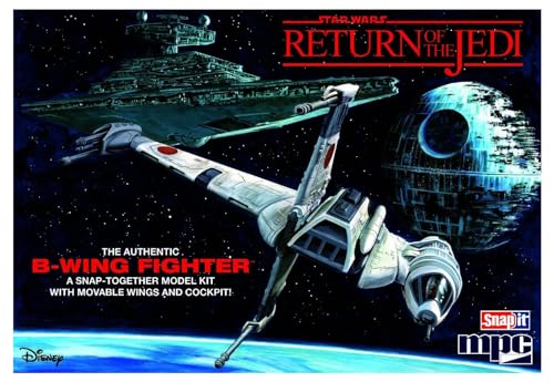 MPC Star Wars: Return of The Jedi B-Wing Fighter (Snap), Maßstab 1:144