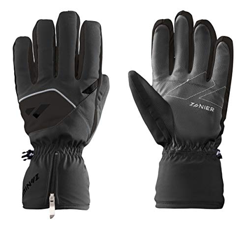 Zanier Unisex Jugend 93488-2000-5 Handschuhe, Schwarz, 5