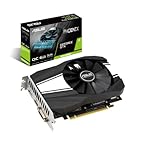 ASUS NVIDIA GeForce GTX 1660 Super Phoenix OC 6G Gaming Grafikkarte (6GB DDR6 Speicher, HDMI, DVI, DIsplayPort, PCIe 3.0, IP5X)