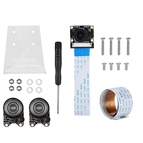 Annadue 5-Millionen-Pixel-Kamera-Kit, Kamera, Nachtsicht für Raspberry Pi 3B + / 3B / 2B / B + / Zero 1.3 / Zero W.