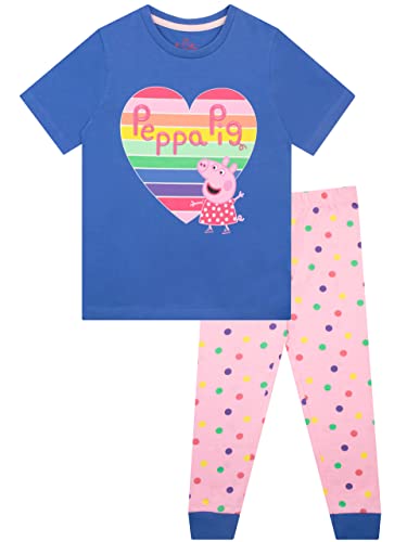 Peppa Pig Mädchen Schlafanzug Mehrfarbig 116