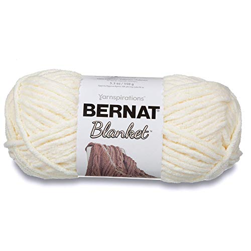Bernat Blanket Big Ball Yarn-Vintage White
