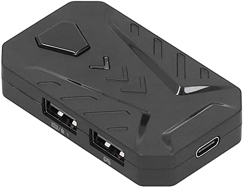 Spielkonsole Tastatur und Maus Adapter, Game Controller Tastatur und Maus Konverter OTG Adapter, programmierbare Zero Delay Tastatur adapter für PS3/PS4/PS5/Xbox360/Xbox ONE