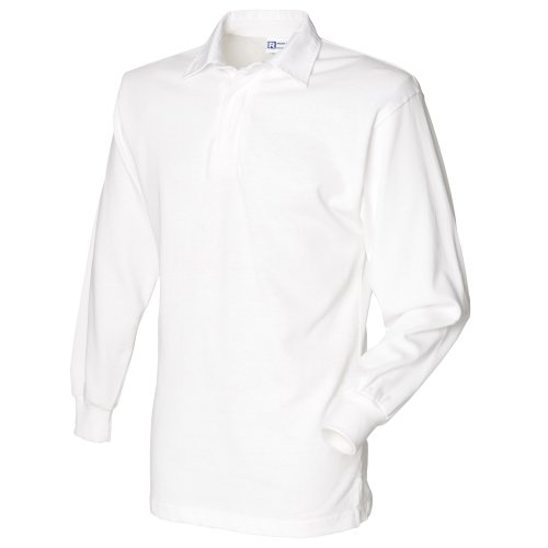 Front Row Herren Poloshirt mehrfarbig Bianco/Bianco Large